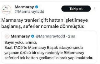 Marmaray’da hareketli saatler: Tren gelirken raylara...