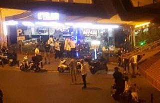 Marmaris’te sokak kavgası cep telefonu ile görüntülendi