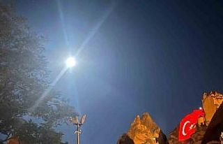 "Mavi Ay" Peribacasına yansıtılan Türk...