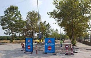 Mehmet Akif Ersoy Caddesi baştan sona yenileniyor