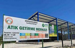 Menteşe’de bir yılda 11 bin ton atık toplandı