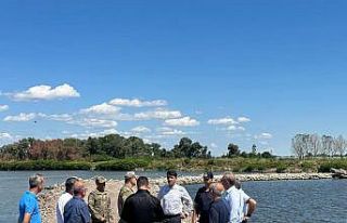 Meriç Nehri’ne deniz suyu karışmaması için...