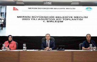 Mersin Büyükşehir Belediyesi Meclis Toplantısı...