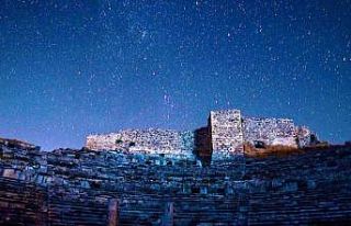 Meteor yağmuru, 4 bin yıllık Millet’te böyle...
