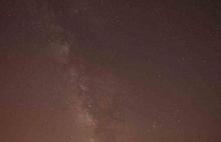 Meteor yağmuru Erciyes’te görsel şölen oluşturdu