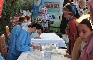 Mevsimlik tarım işçilerine sağlık taraması