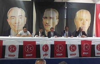 MHP Tekman ilçe kongresi yapıldı