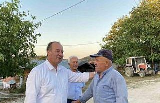 Milletvekili Akay köyleri adım adım gezerek sorunları...