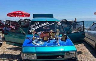 Modifiye otomobil sevdalıları Sinop’ta buluştu