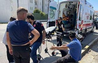 Motosiklet kazası: 1 yaralı