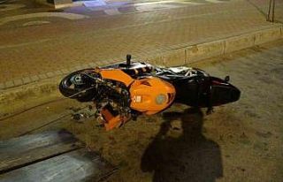 Motosiklet kazası: 2 yaralı