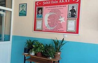 Müdür ve öğretmenler el ele verdi, okulun boya...