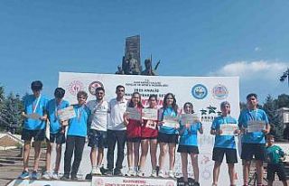 Muğla oryantiring takımı Türkiye dördüncüsü...