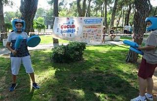 Muğla’da çocuklar şenlikte buluştu
