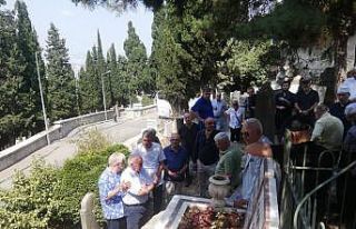 Murat Gülez, kabri başında dualarla anıldı