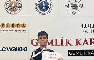 Muşlu sporcu gümüş madalya kazandı