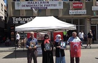 Muş’ta annelerin eylemi devam ediyor