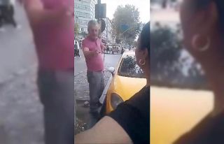 Müşteri seçen taksici kamerada: "Kimi alıp...