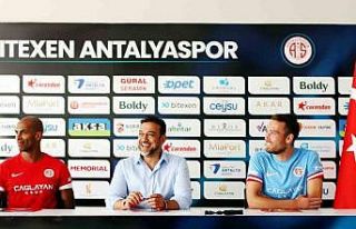 Naldo Pereira ve Sander Van de Streek, Antalyaspor’da