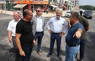 Nilüfer’de asfalt seferberliği devam ediyor