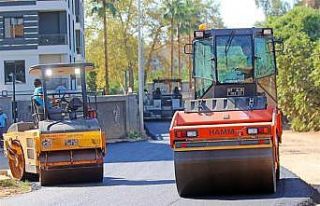Oba Mahallesi’nde asfalt çalışması tamamlandı