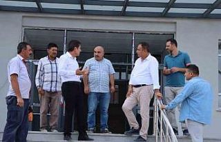 Okul inşaatında çalışmalarda sona yaklaşıldı