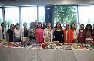 Onkoloji hastası çocukların yaptıkları göz kamaştırdı