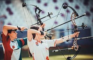Ordu’da düzenlenen U15 Açık Hava Okçuluk Şampiyonası...