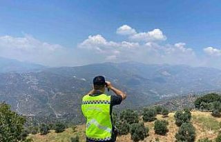 Orman yangınlarına karşı jandarmadan sıkı denetim