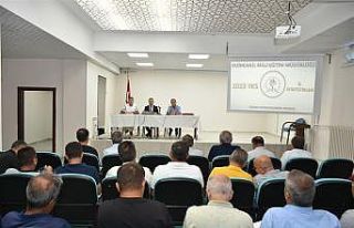 Ortaöğretim kurumu müdürleri ile değerlendirme...