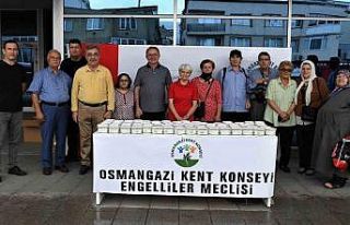 Osmangazi Kent Konseyi engellileri unutmadı