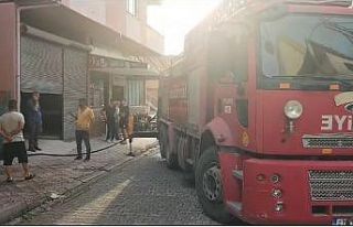 Osmaniye’de 2 katlı evde yangın