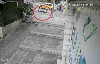 (Özel) Ölümün teğet geçtiği anlar kamerada...