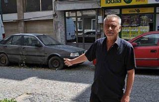 (ÖZEL) Şehit ailesine ait otomobili 10 yıldan beri...