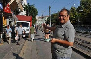 (ÖZEL) Zabıtalarla problem yaşayan fırıncı kaldırıma...