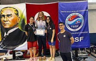 Paletli Yüzme Kulüpler Türkiye Şampiyonası’nda,...