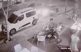 Pastane önünde silahla dehşeti yaşattı, jandarmaya...