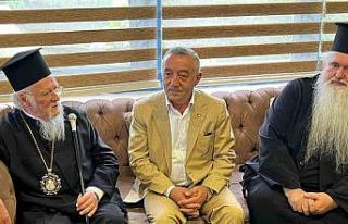 Patrik Bartholomeos Sümela Manastırı’ndaki ayin...