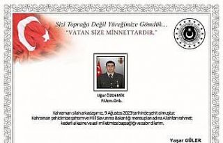 Pençe-Kilit operasyon bölgesinde yaralanan asker...