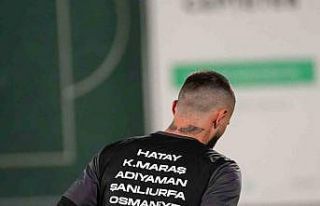 Pendikspor’dan Hatayspor’a anlamlı destek