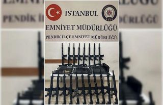 Pendik’te silah ticareti operasyonu