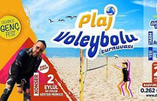 Plaj Voleybolu Turnuvasına kayıtlar devam ediyor