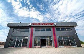 Polis kantininde çalışmalar tamamlandı