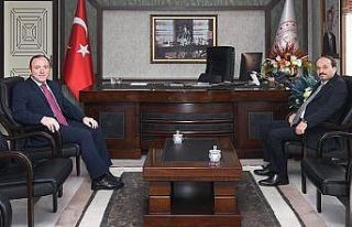 Rektör Çakmak’tan Erzurum İl Milli Eğitim Müdürüne...