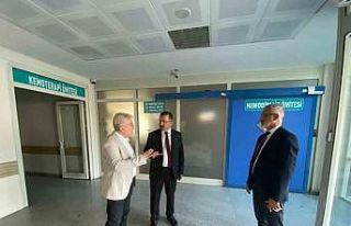 Rektör hastanede incelemede bulundu