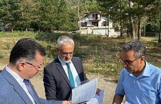 Rektör Kırışık yüksekokul inşaatını inceledi