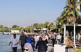 Sağlık için yürüdüler