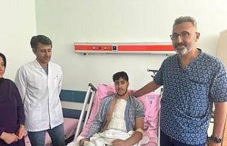 Şah damarı yırtılan 16 yaşındaki çocuk erken...