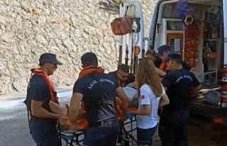 Sahil Güvenlikten Fethiye’de tıbbi tahliye