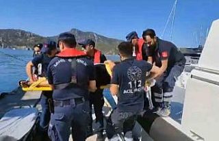 Sahil Güvenlikten Marmaris’te tıbbi tahliye